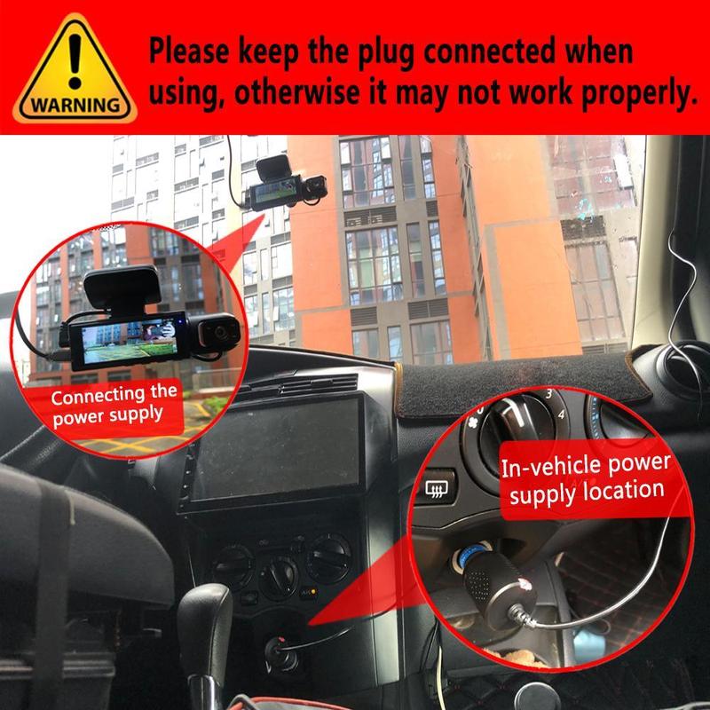 Front & Inside Car Dashcam