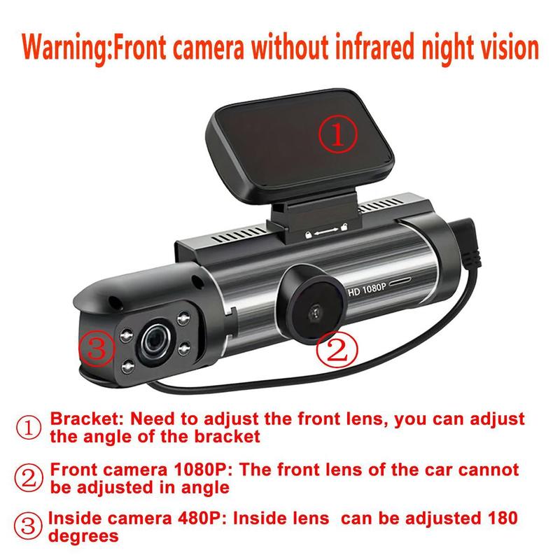 Front & Inside Car Dashcam